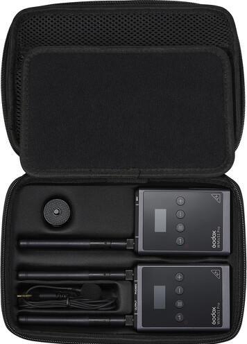 Productafbeelding Godox Draadloze Omni Lavalier-Mic TYPE-C Poort (5V) voor camera-aansluiting.
