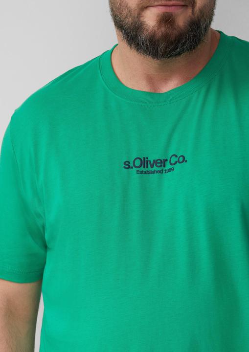 Produktbild S.Oliver T-Shirt T-Shirt aus Baumwolle mit Logo-Print (3XL)