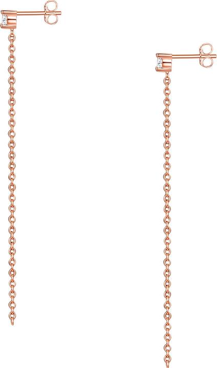 Immagine prodotto Glanzstücke München Donna Argento Cubico Zirconia Oro Rosa - 23864 (Argento 925)