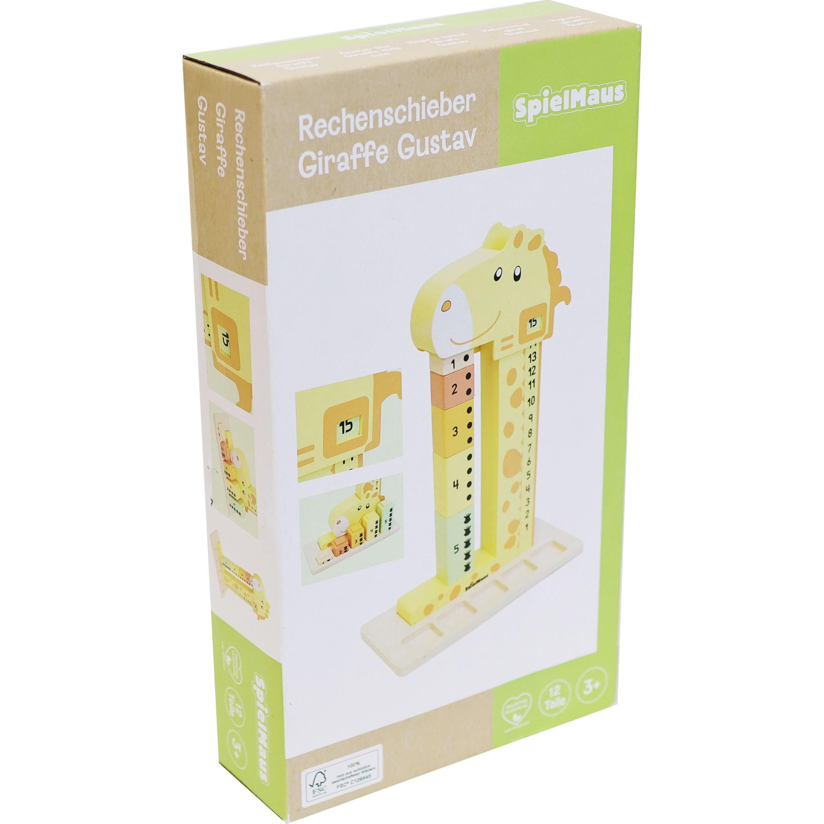 Spielmaus Rechenschieber Giraffe (Tedesco)