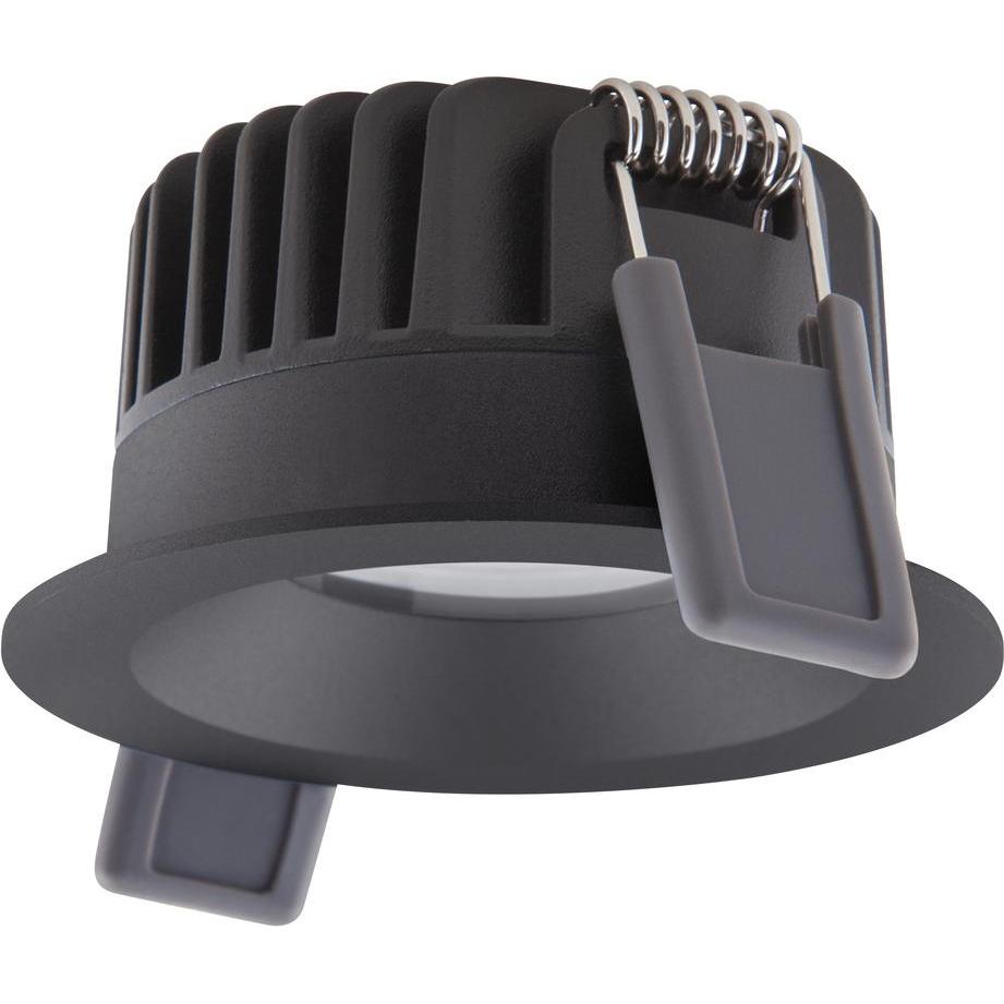 Ledvance, Wandleuchte + Deckenleuchte, LED SPOT FIX Einbauleuchte 8W 3000K IP44 dimmbar 90Ra 4058075799585