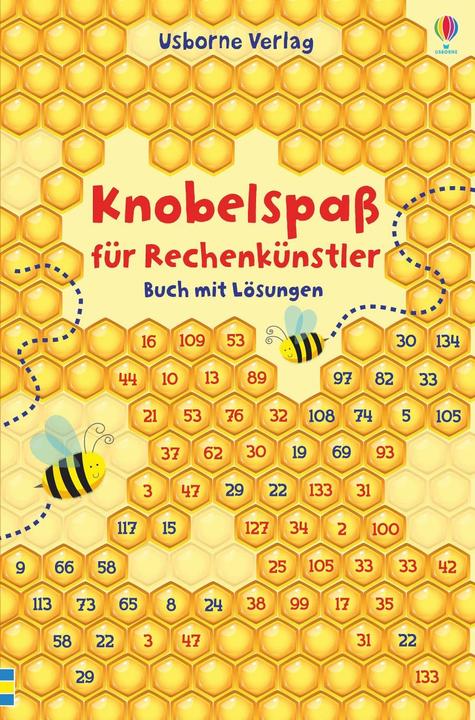 Produktbild Knobelspass für Rechenkünstler - Buch mit Lösungen (Deutsch, Sarah Khan, 2017)