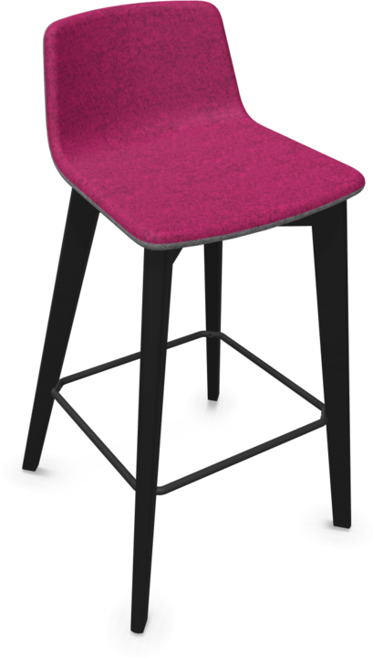 Blackberry melange, Grey melange, Ash stained black