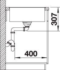 Produktbild Blanco AXIA III XL 6 S-F (99 cm, 50 cm)