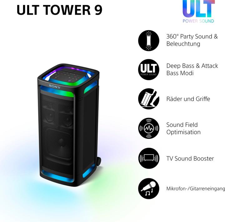 Actual product image Sony ULT Tower 9 (Electrical connection)