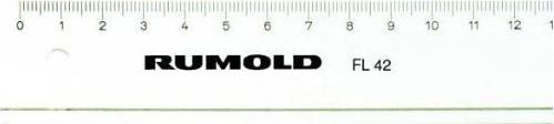 Actual product image Rumold School flat ruler (50 cm, Plastic)