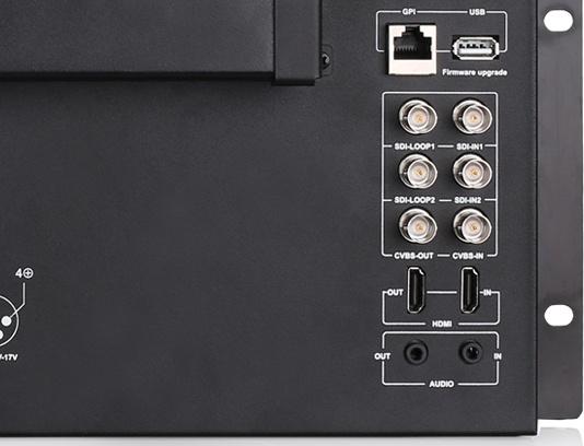 Produktbild Swit 2x9" LCD Rack-mount full-professional monitor with waveform etc. (9", Full HD)