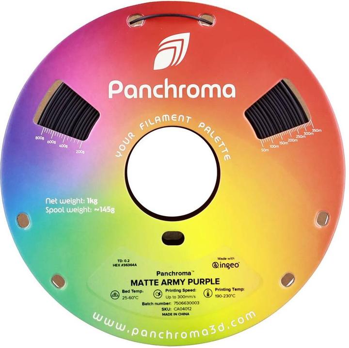 Produktbild Polymaker Panchroma™ PLA Matte Army (PLA, 1.75 mm, 1000 g)