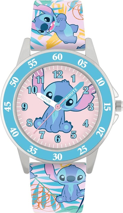 Immagine prodotto Disney Orologio di apprendimento Accutime Stitch (Orologio da polso analogico, 30 mm)