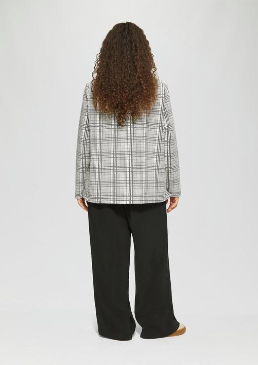 Actual product image s.Oliver Sweatshirt Gemustertes Sweatshirt mit Turtleneck (50)