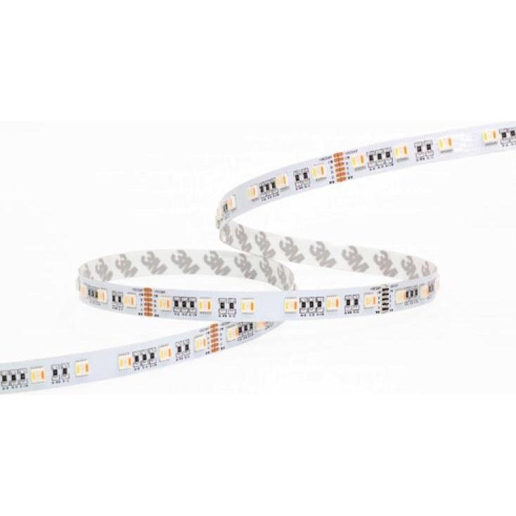 Synergy 21, Striscia LED, Striscia LED Flex 5050 - 60 RGB DC24V + RGB-WW (RGB-CCT) un chip ULS 10m LP (Bianco caldo, Bianco freddo, RGB, 1000 cm, Inte