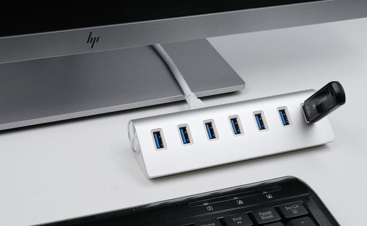 Actual product image Exsys Ex-1137 (USB-A, 7 ports)