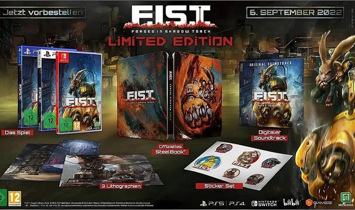 Actual product image Microids F.I.S.T.: Forged In Shadow Torch (Free upgrade to PS5) (PS4, DE)