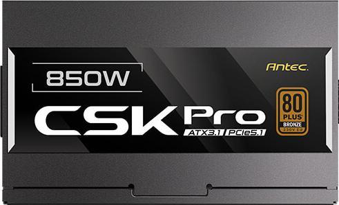 Produktbild Antec 850W CSK850 PRO EC 80+ Bronze Semi-Modular A (850 W)