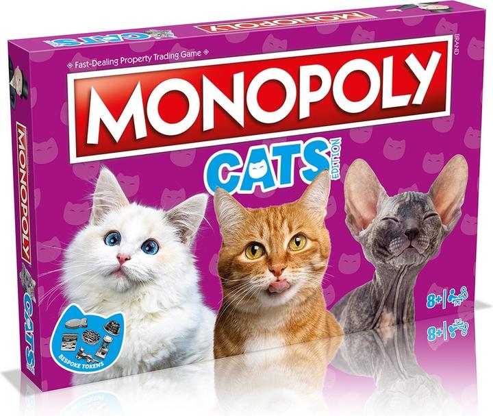 Actual product image Winning Moves Monopoly Cats Edition (English) (English)