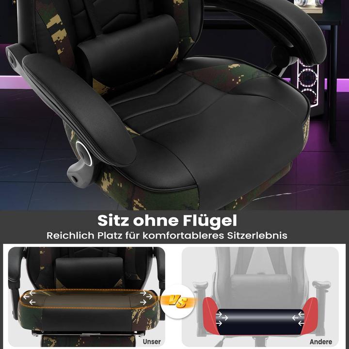 Produktbild Woltu Camouflage Kunstleder