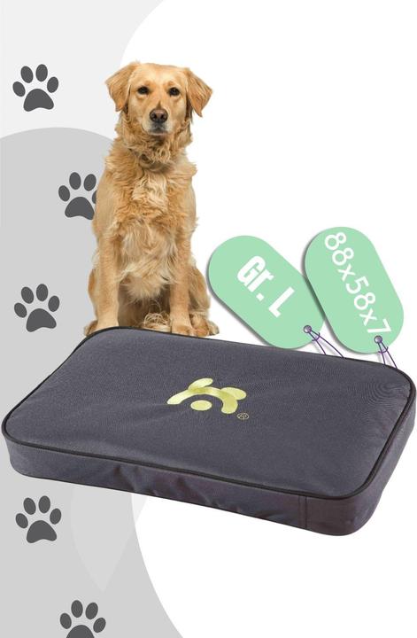 Actual product image Maelson Dog cushion Lounge Mat anthracite for Soft Kennel 92 (88x58x7cm) (Dog)