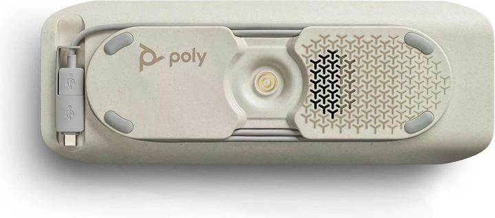 Produktbild Poly HP Sync 40-M Microsoft Teams-zertifizierte USB-A USB-C Freisprecheinrichtung, PC, Silber, 1,05