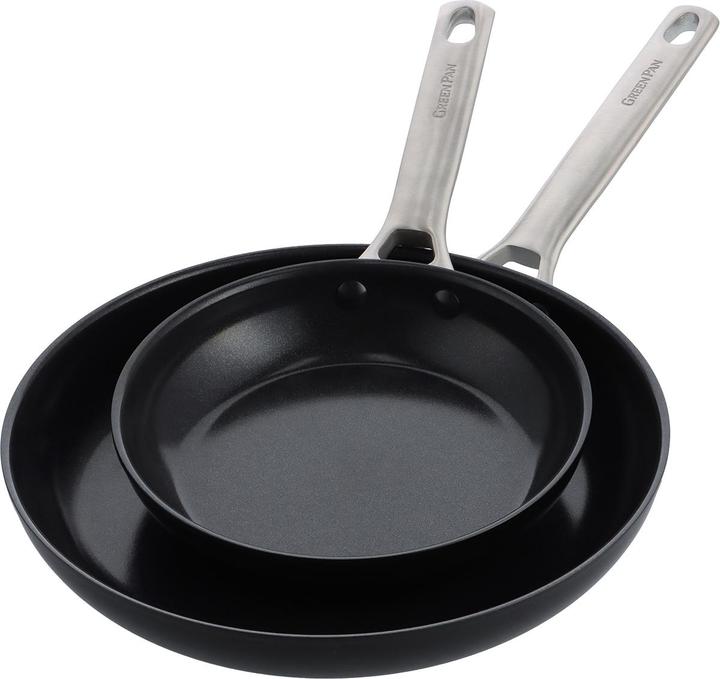 Actual product image Greenpan Padova Padova set 20/28cm Giftbox (Frying pan, Pan set + pot set, Aluminium)