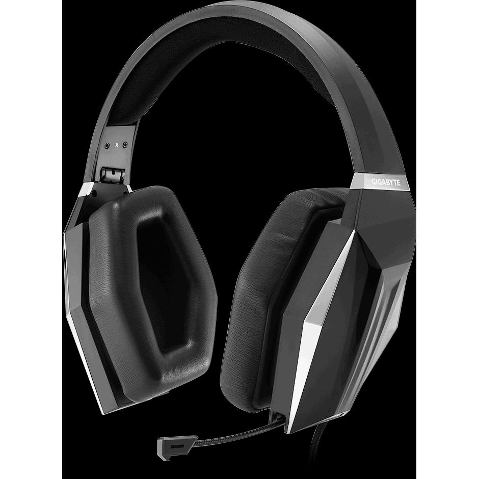 Gigabyte Force H5 Gaming Headset (Kabelgebunden), Gaming Headset, Schwarz