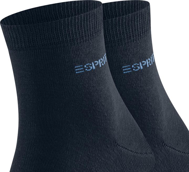 Image du produit Esprit Basic Uni 2-Pack Baumwollsocken (lot de 2, 43 - 46)