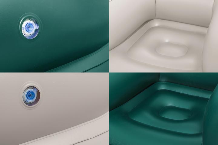 Actual product image Bestway Comfi Cube Inflatable Lounger