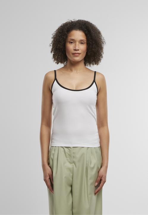 Produktbild Urban Classics Ladies Contrast Basic Top 2-Pack - 190989 (M)