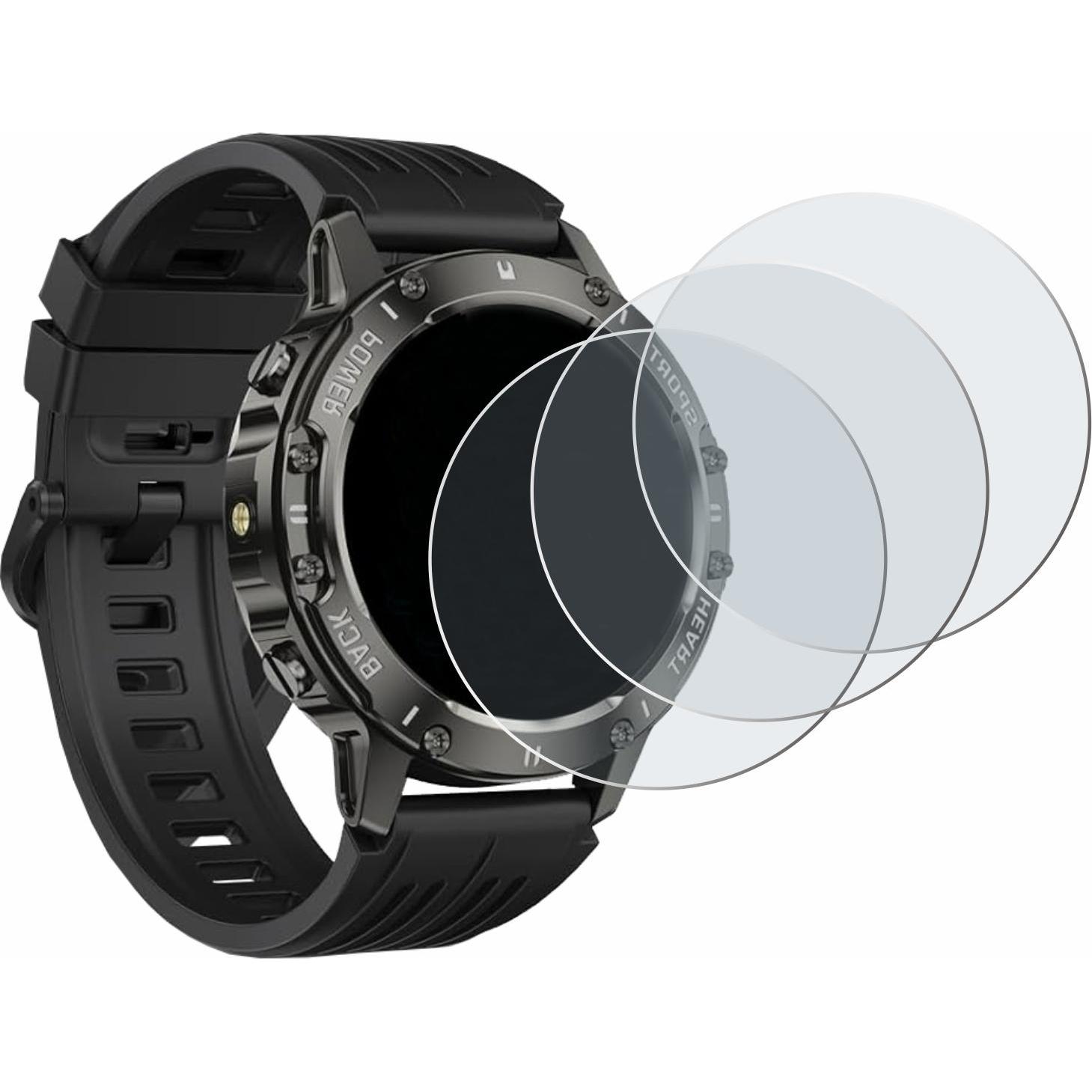 Thumbnail - BROTECT Entspiegelungsfolie Displayschutz Displayschutzfolie Folie Matt, Smartwatch Schutzfolie, Grau