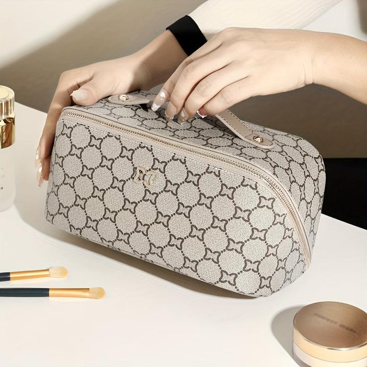 Actual product image Only-Bags.Store Travel make-up bag with multiple compartments, portable and spacious cosmetic storage bag (0.24 l)