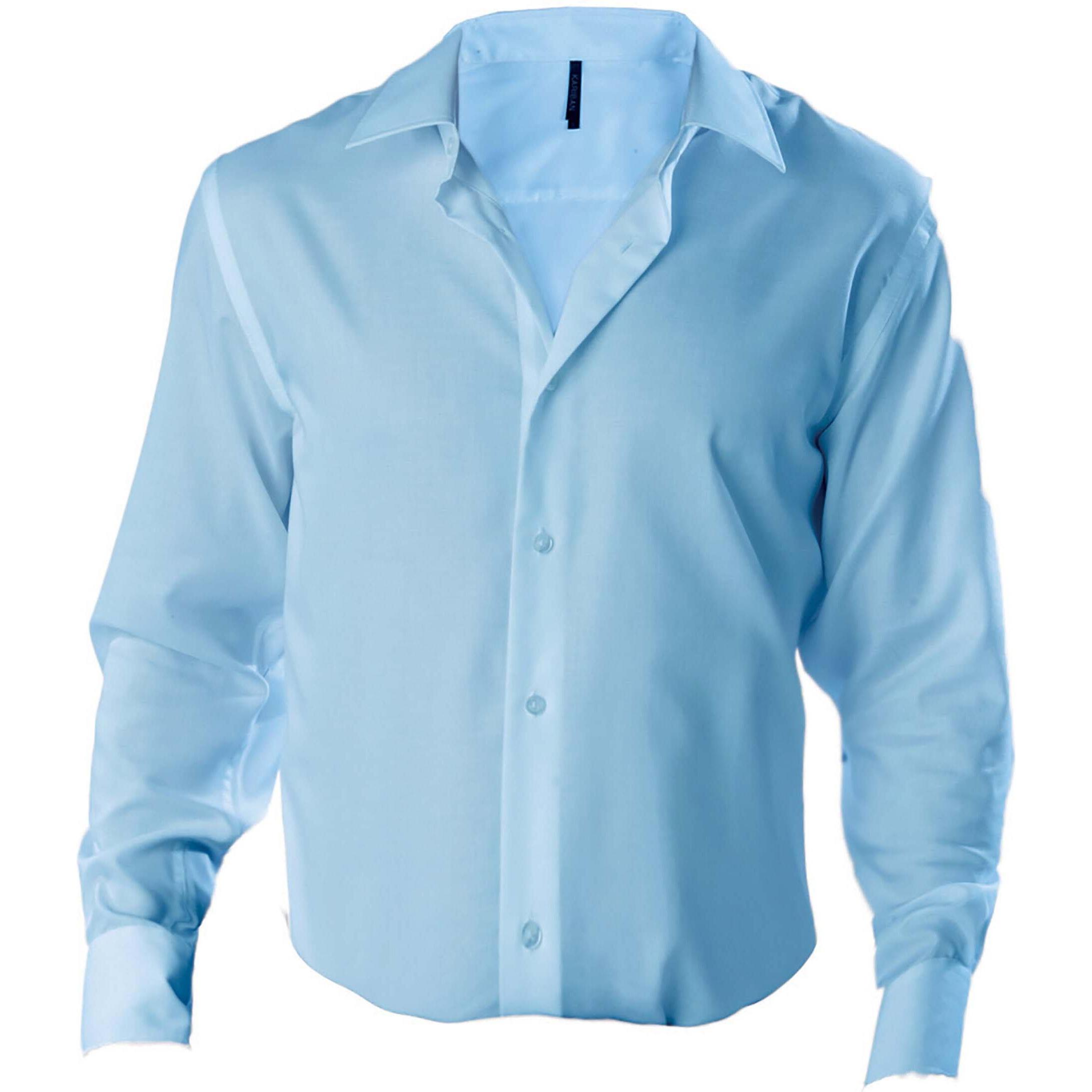 Kariban, Hemd, ajustée, Grau, (3XL)