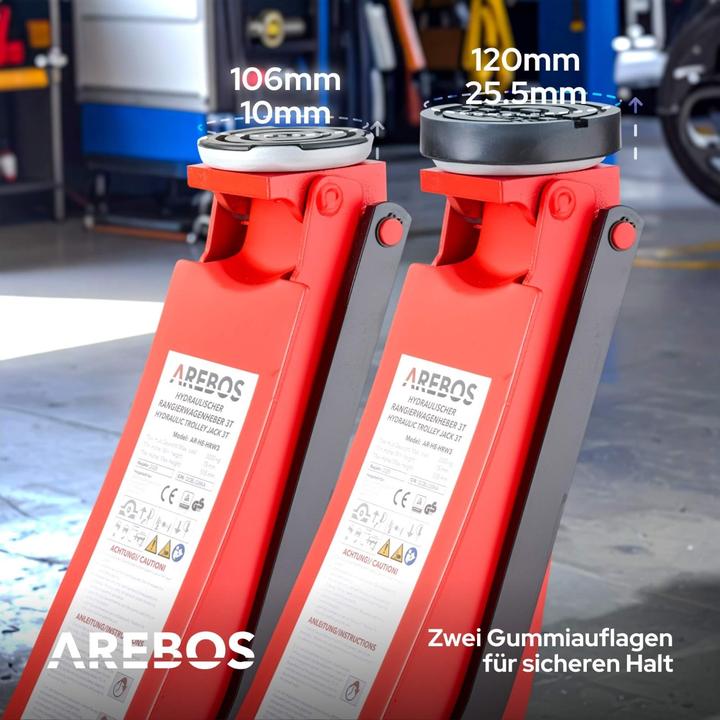 Produktbild Arebos Hydraulischer Wagenheber