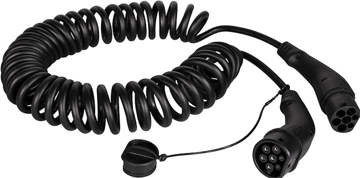 Produktbild Harting E-Auto-Spiralladekabel (Typ 2, 22 kW, 32 A, 5 m)