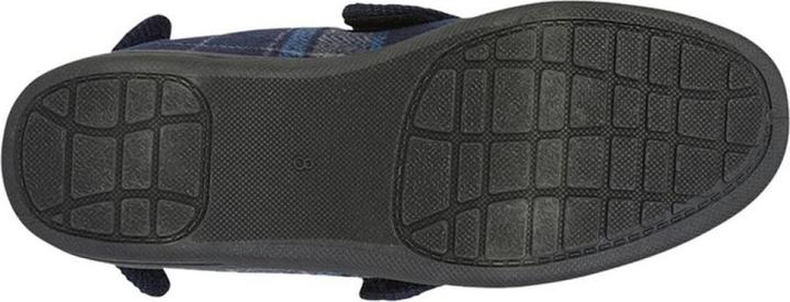 Actual product image Zedzzz Mens Peter Checked Slippers (44.5)