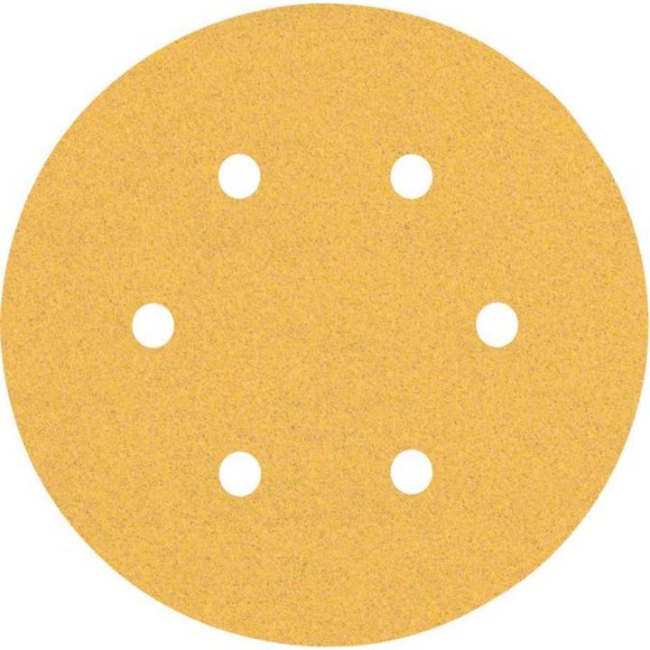 Immagine prodotto Bosch Professional Zubehör Expert C470 Carta abrasiva a 6 fori per levigatrice rotorbitale, 150 mm, G 100, 50 pz. (100)