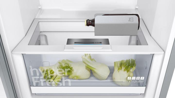 Produktbild Siemens iQ300, free-standing fridge, 186 x 60 cm, Inox-easyclean, KS36VGIDP