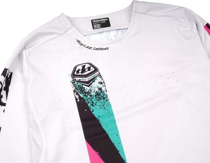 Image du produit Troy Lee Designs Sprint Jersey, Full Pull, chalk, youth M (M)