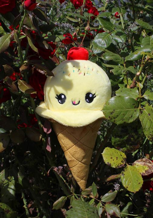 Productafbeelding Joy-Toy cono gelato peluche 13x13x30 cm (30 cm)