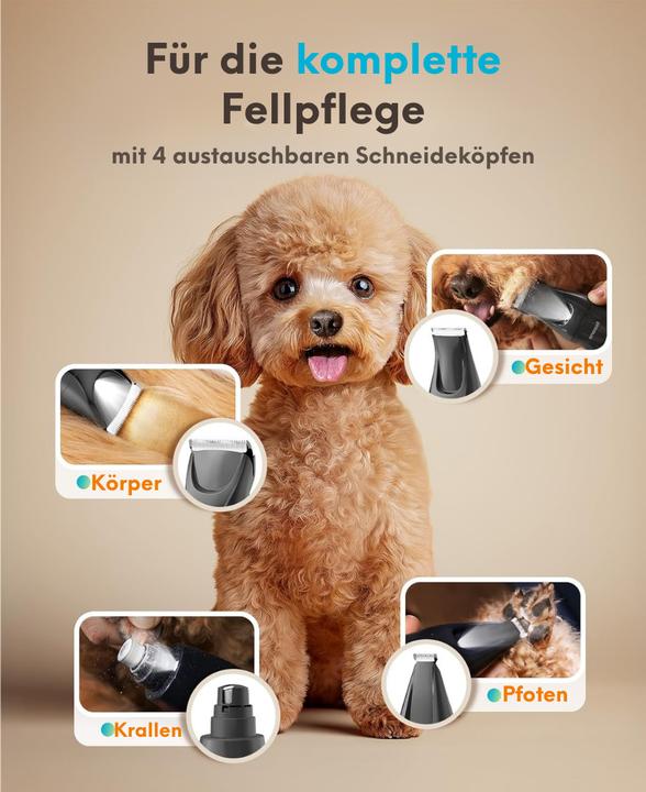 Produktbild Oneisall 4in1 Leise Schermaschine mit LED-Licht (Katze, Hund)