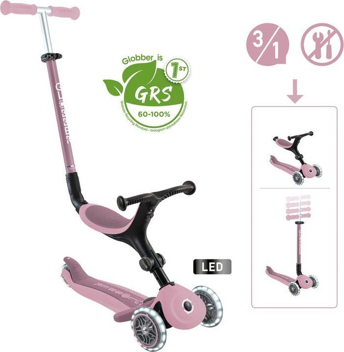 Produktbild Globber Go-Up Active Lights 3-in-1 Kinderfahrzeug