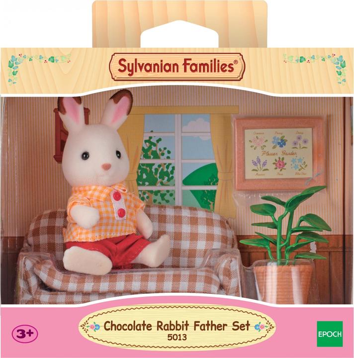 Produktbild Sylvanian Families Chocolate Rabbit Father Settee