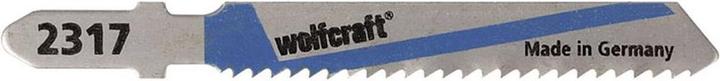 Produktbild wolfcraft 5 Stichsägeblätter HSS L=75mm T-Schaft