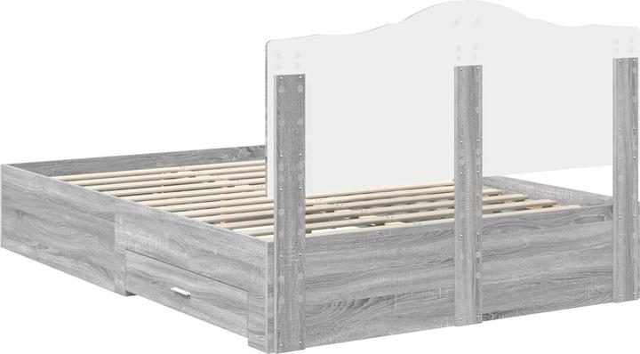 Image du produit vidaXL Moderner Bettrahmen (140 x 190 cm)