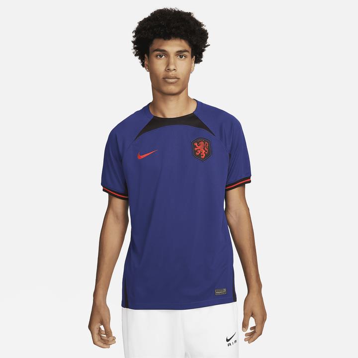 Immagine prodotto Nike Knvb M Nk Df Stad Jsy Ss Aw,De Deep Royal Blue/Nero/Habanero XL (XL)