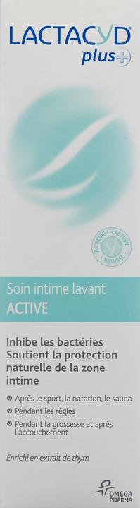 Actual product image Lactacyd Plus Active Intimate Wash Lotion (250 ml, Intimate washing lotion)