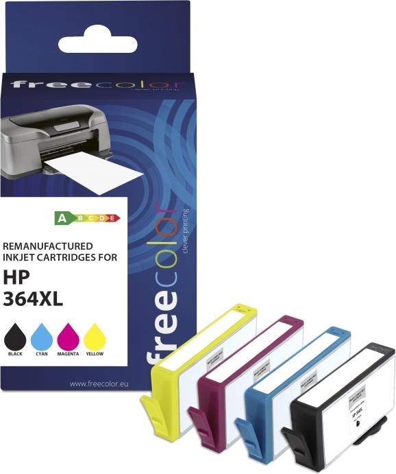 Image du produit Freecolor HP684EE-INK4-FRC, 4 pc(s), multipack (C, CF, M, Y)