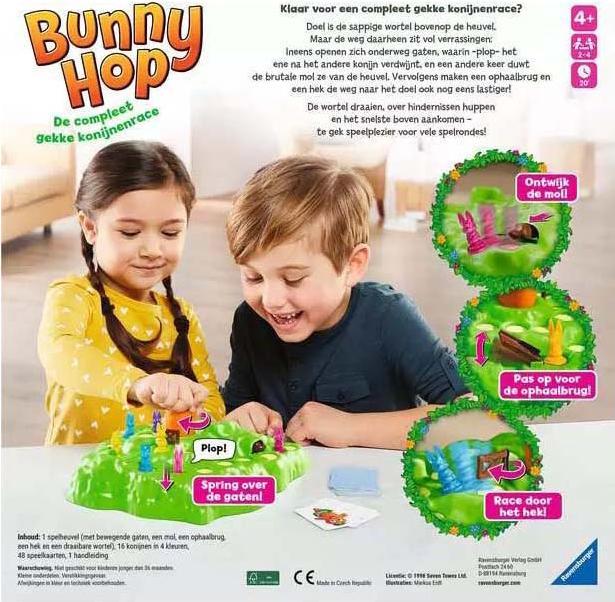 Actual product image Ravensburger Bunny Hop game