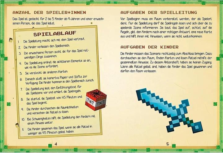 Produktbild Die Escape-Box für Minecraft-Fans: Der Angriff der Zombies! (Deutsch)