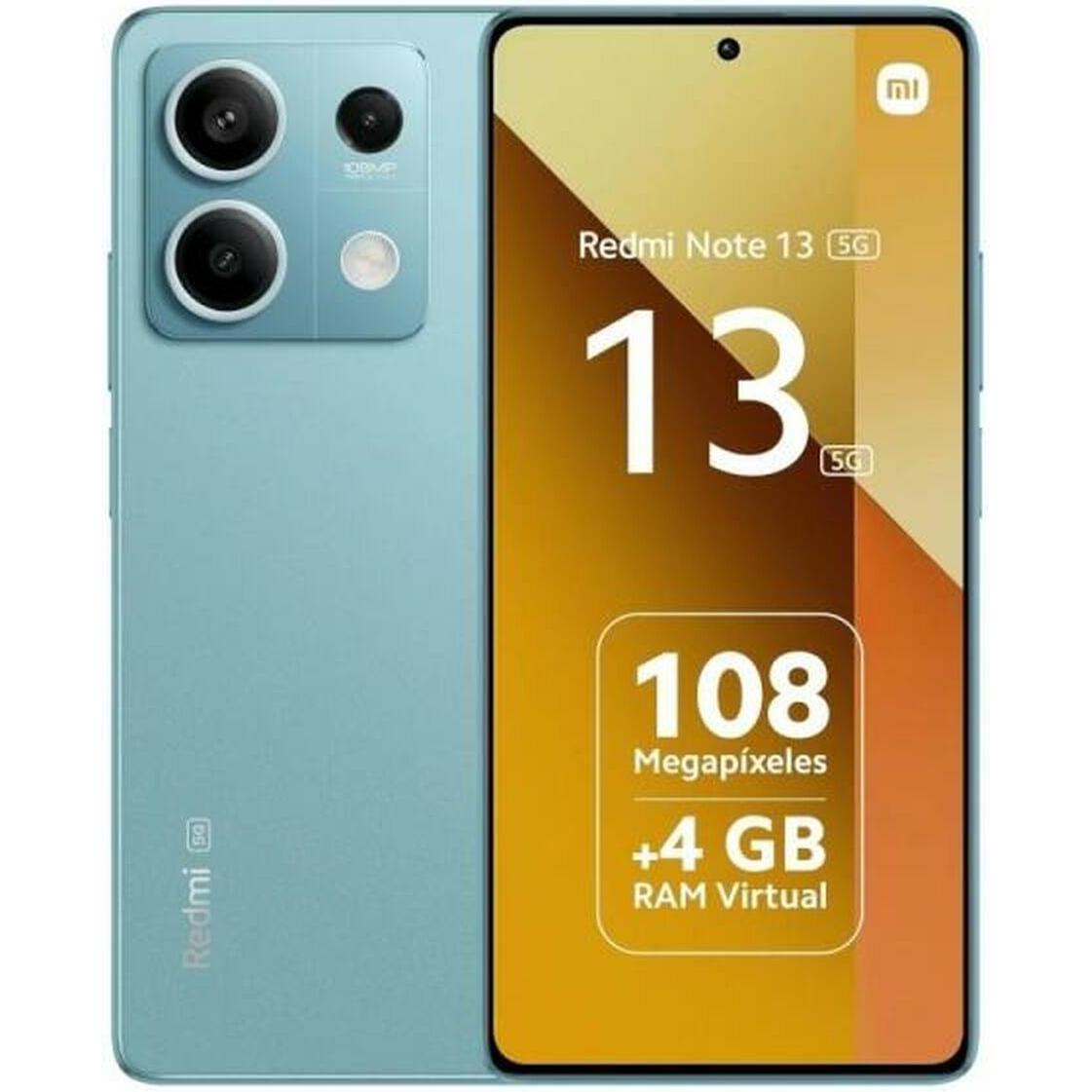 Xiaomi Redmi Note 13 5G (256 GB, Ocean Teal, 6.67", Hybrid Dual SIM, 5G), Smartphone, Blau