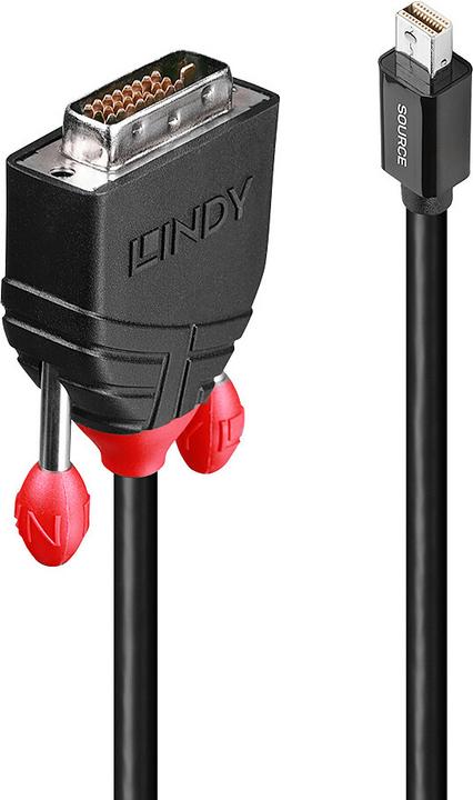 Produktbild Lindy Mini DisplayPort — DVI (3 m, DVI, DisplayPort, 1.2)