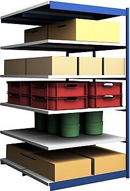 Produktbild kaiserkraft Stabil-Steckregal, doppelseitig